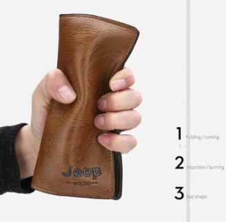 PU Leather Long Wallet