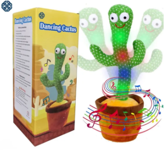 Dancing Cactus Toy for Kids