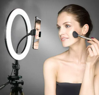 Ring Light With Phone Holder