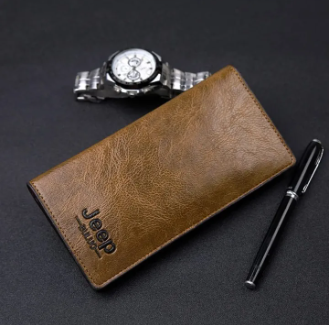 PU Leather Long Wallet