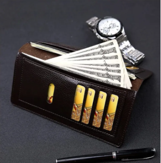PU Leather Long Wallet